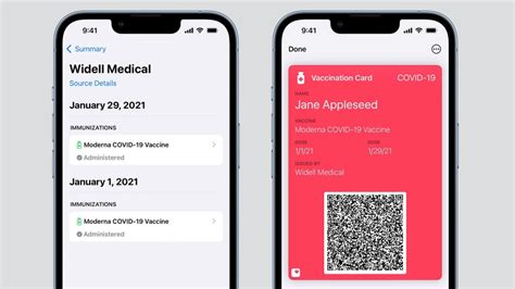 how to add smart health card to iphone|add covid vaccine card apple wallet.